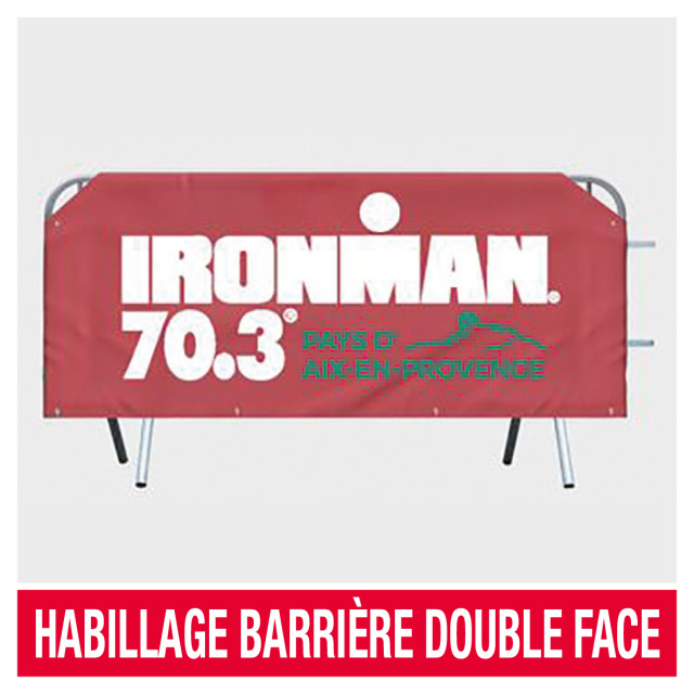 Habillage Barrière double face