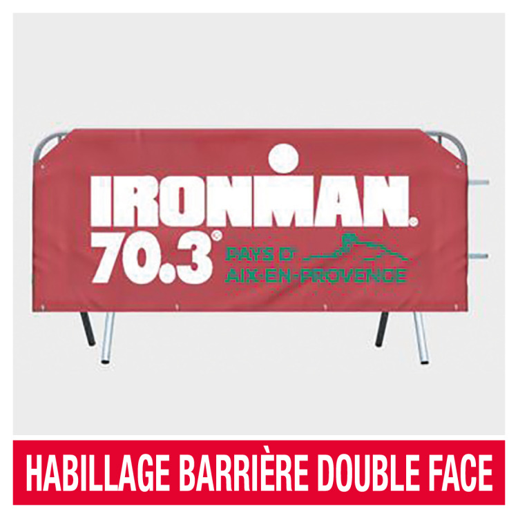 Habillage Barrière double face