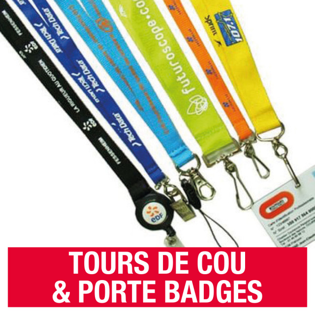 Tour de Cou et Porte Badge